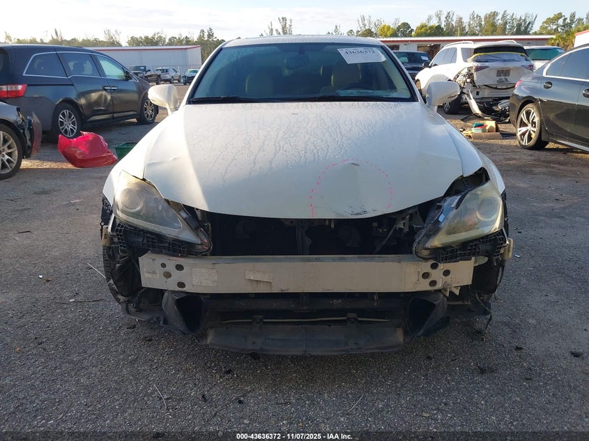 2012 Lexus Is 250 VIN: JTHBF5C29C5183812 Lot: 43636372