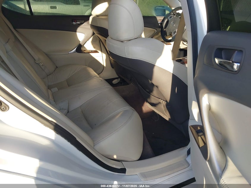 2012 Lexus Is 250 VIN: JTHBF5C29C5183812 Lot: 43636372