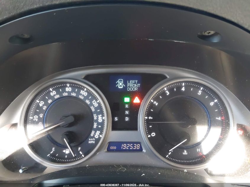 2007 Lexus Is 250 VIN: JTHBK262072044441 Lot: 43636387