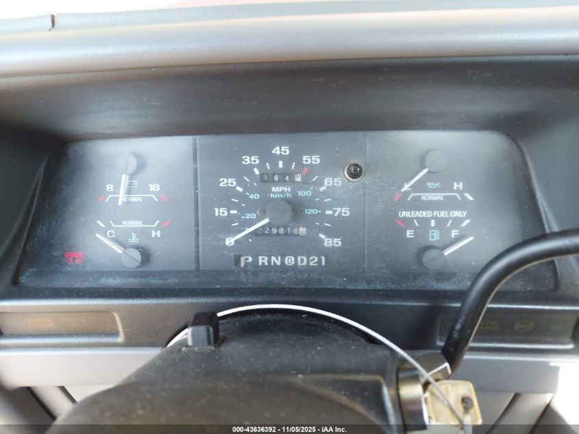 1994 Ford Ranger VIN: 1FTCR10U0RUD13552 Lot: 43636392