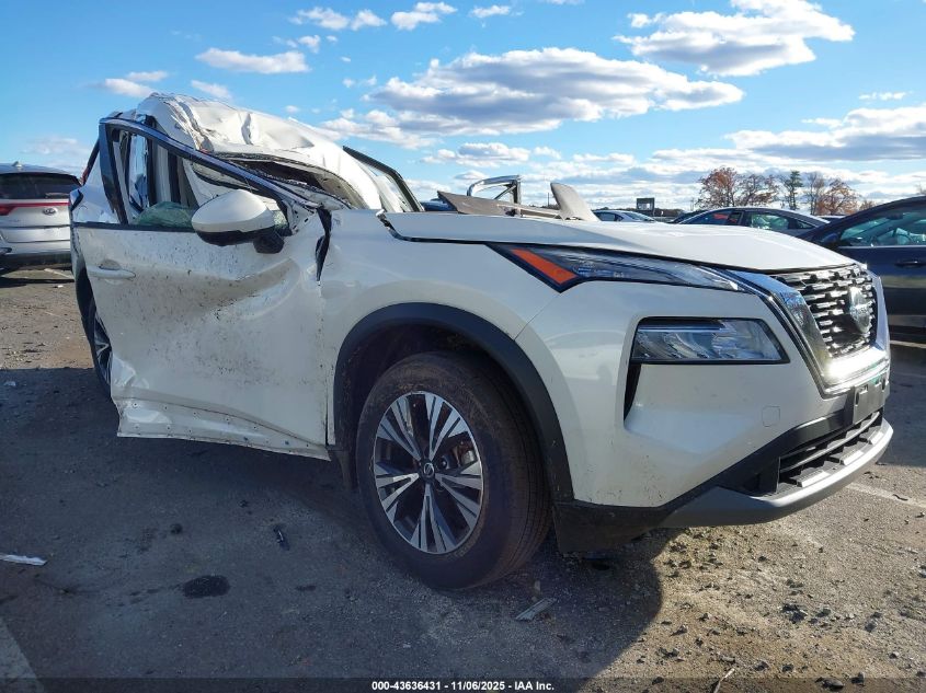 2021 NISSAN ROGUE SV INTELLIGENT AWD - JN8AT3BB5MW224786