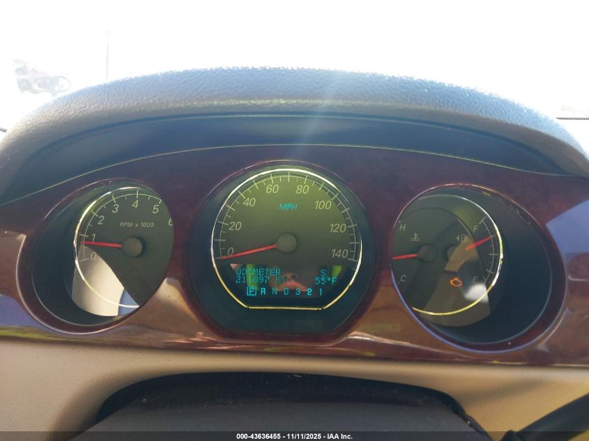 2007 Buick Lucerne Cxl VIN: 1G4HD57267U141309 Lot: 43636455