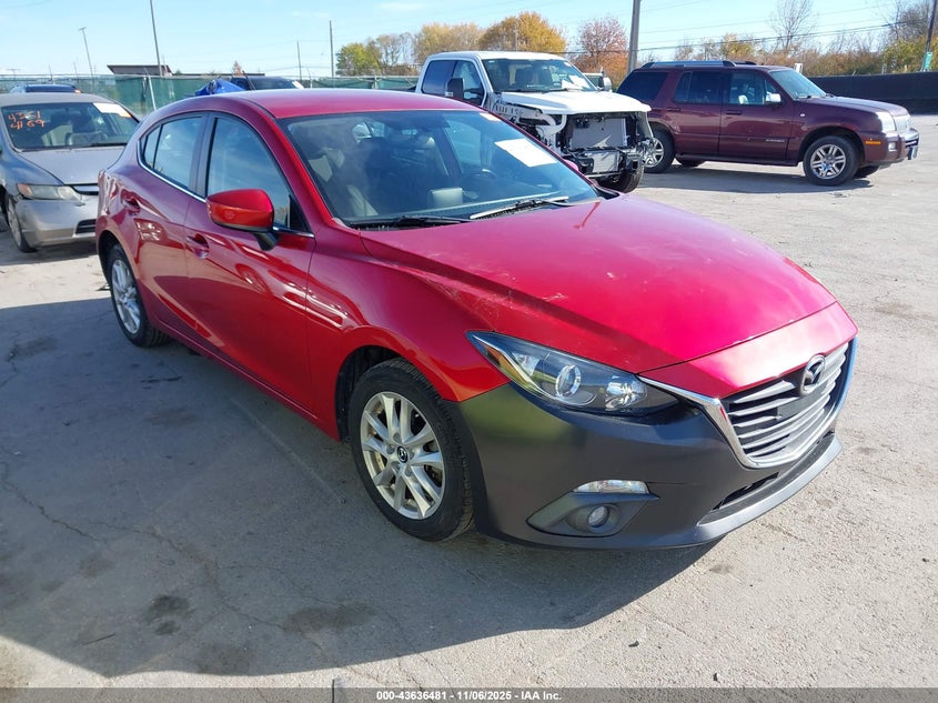 2015 MAZDA MAZDA3 I TOURING - 3MZBM1L76FM154274