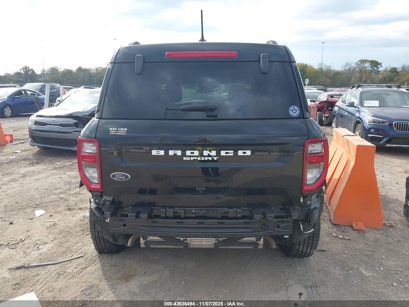 2022 FORD BRONCO SPORT BIG BEND 3FMCR9B62NRD29567