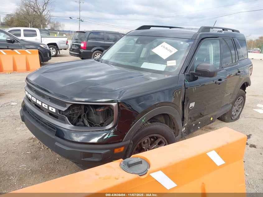 2022 FORD BRONCO SPORT BIG BEND 3FMCR9B62NRD29567