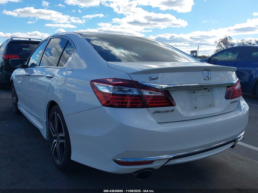 2016 HONDA ACCORD SPORT 1HGCR2F67GA095110