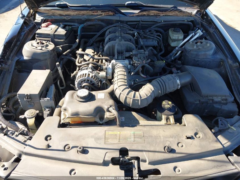 2007 Ford Mustang V6 Deluxe/V6 Premium VIN: 1ZVFT80N375273620 Lot: 43636504