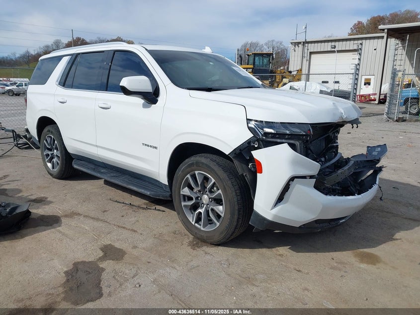 2021 CHEVROLET TAHOE 4WD LT - 1GNSKNKD8MR421361