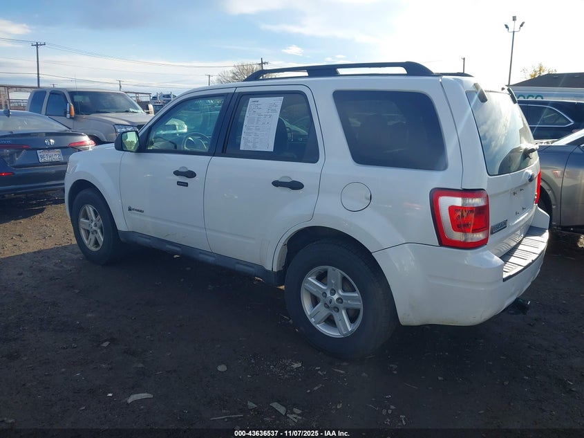 1FMCU5K39AKA47079 2010 FORD ESCAPE photo no. 3