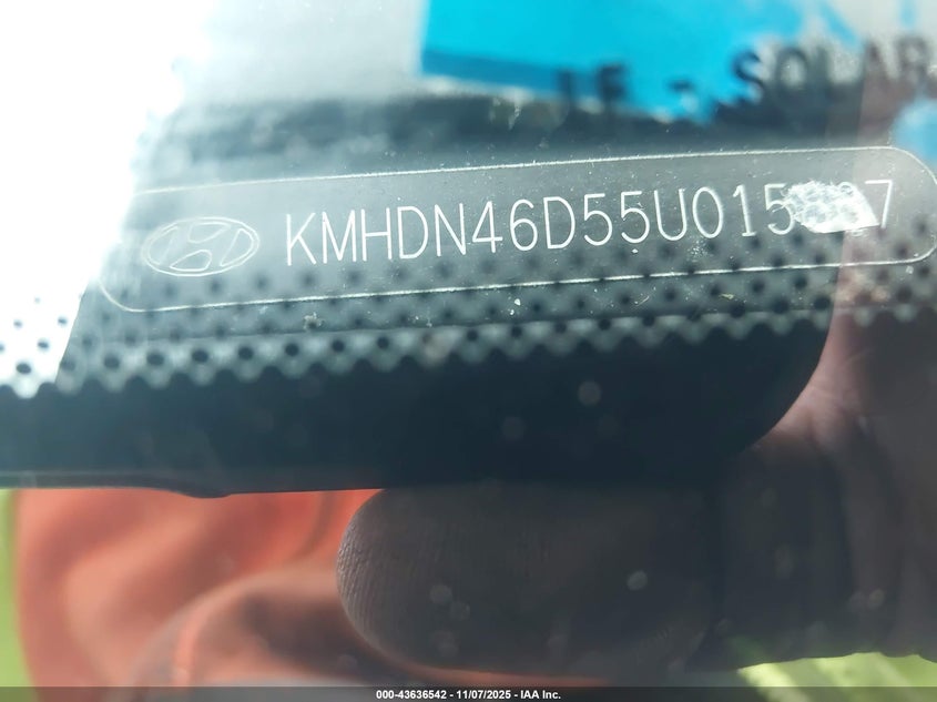 KMHDN46D55U015867 2005 HYUNDAI ELANTRA photo no. 12