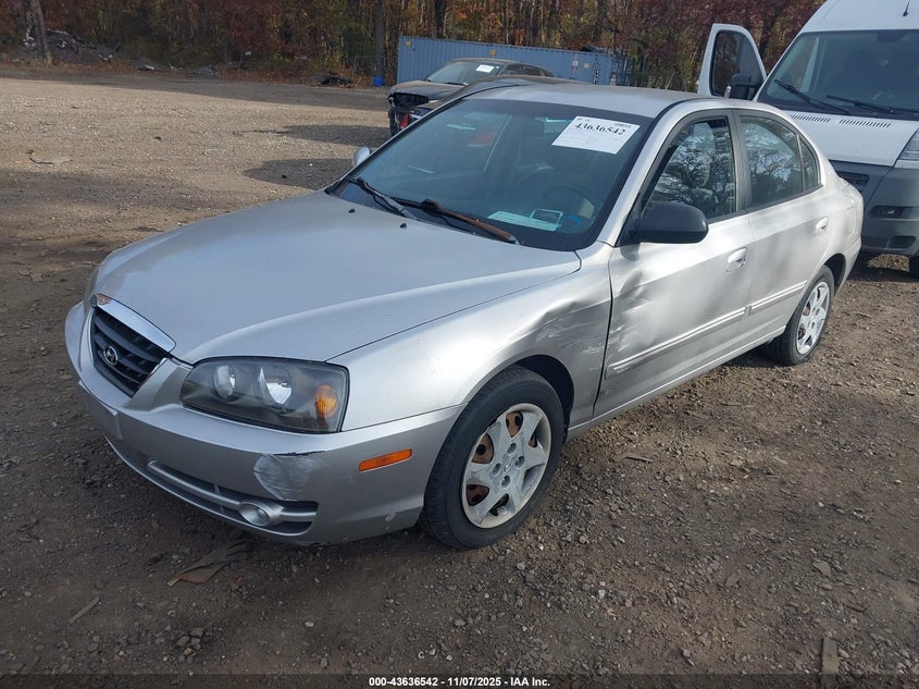 KMHDN46D55U015867 2005 HYUNDAI ELANTRA photo no. 2