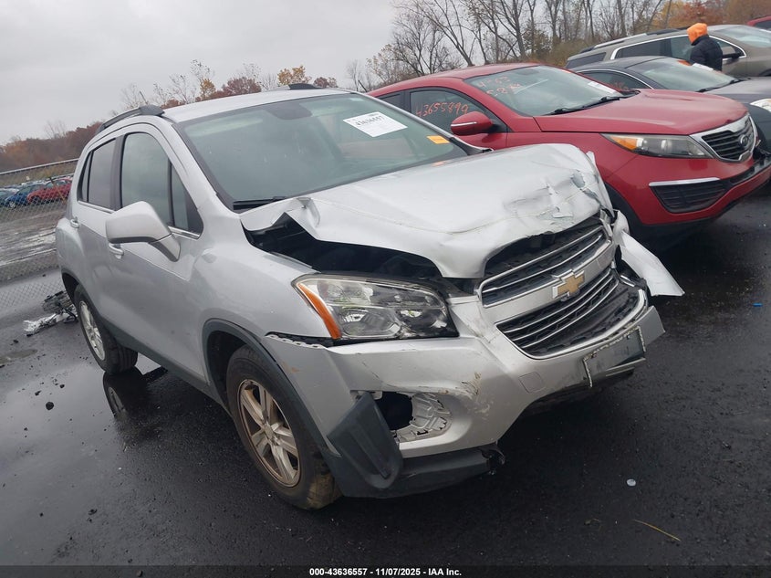 2016 CHEVROLET TRAX LT - 3GNCJLSB8GL203474
