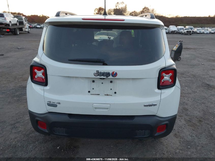 2019 Jeep Renegade Latitude 4X4 VIN: ZACNJBBB5KPK15168 Lot: 43636575
