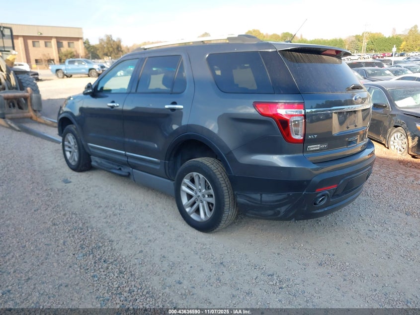 Vin: 1fm5k7d88fgc68086, lot: 44131728, ford explorer xlt 20153