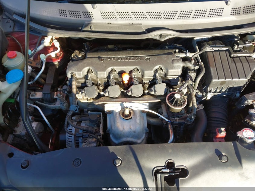 2008 Honda Civic Lx VIN: 2HGFA16588H520942 Lot: 43636599