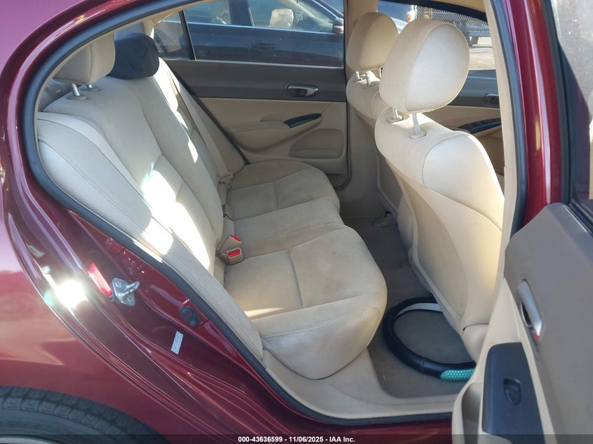 2008 Honda Civic Lx VIN: 2HGFA16588H520942 Lot: 43636599