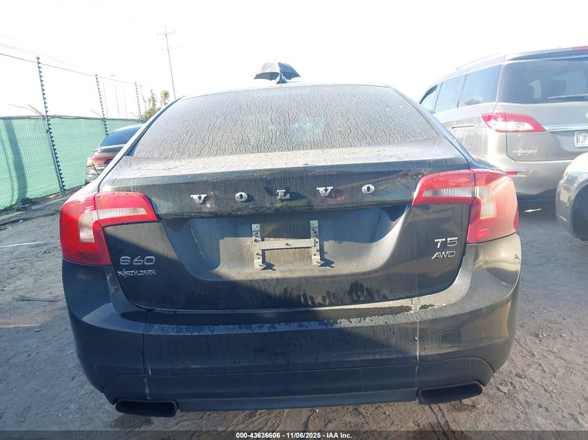 2016 Volvo S60 T5 Premier VIN: YV1612TK7G2411923 Lot: 43636606