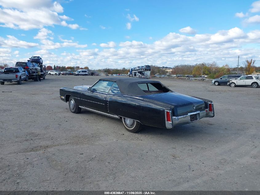6L67S2Q419706 1972 CADILLAC ELDORADO photo no. 3