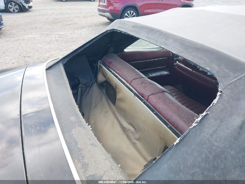 1972 Cadillac Eldorado VIN: 6L67S2Q419706 Lot: 43636647