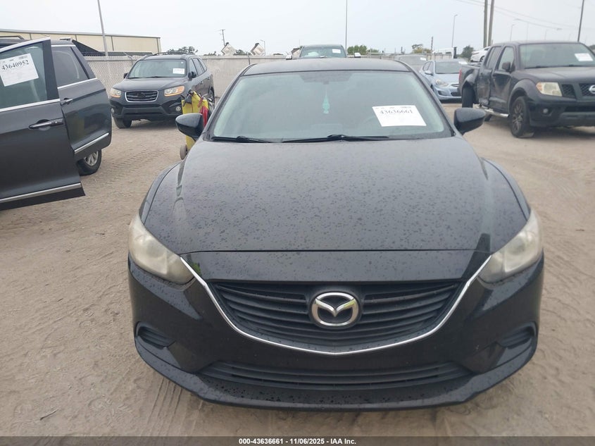 2016 Mazda Mazda6 I Sport VIN: JM1GJ1U52G1474043 Lot: 43636661