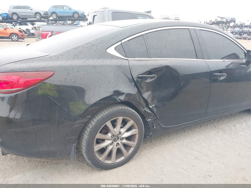 2016 Mazda Mazda6 I Sport VIN: JM1GJ1U52G1474043 Lot: 43636661