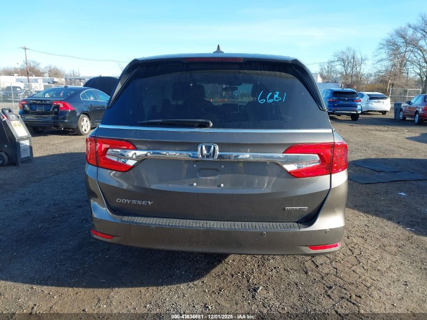 2018 Honda Odyssey Touring VIN: 5FNRL6H8XJB066893 Lot: 43636681