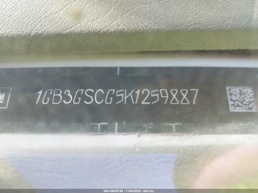 1GB3GSCG5K1259887 2019 CHEVROLET EXPRESS photo no. 8