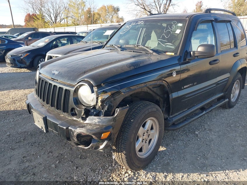 2007 Jeep Liberty Sport VIN: 1J4GL48K77W712560 Lot: 43636786