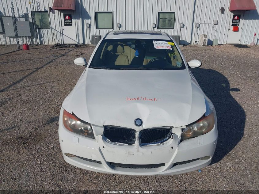 2007 BMW 328I VIN: WBAVA37557NE27600 Lot: 43636796
