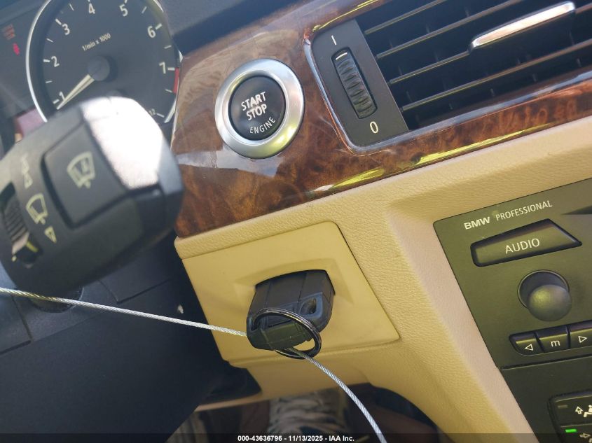 2007 BMW 328I VIN: WBAVA37557NE27600 Lot: 43636796