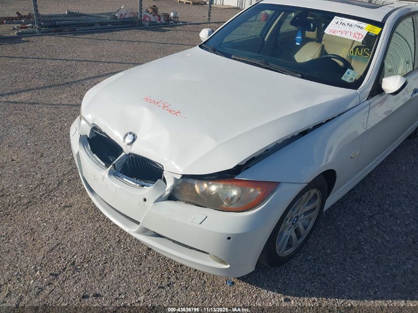 2007 BMW 328I VIN: WBAVA37557NE27600 Lot: 43636796