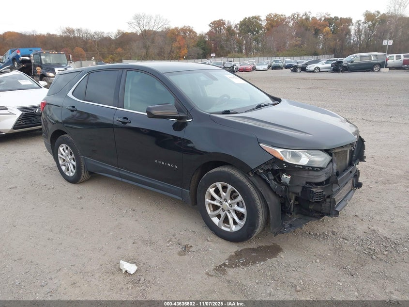 2018 CHEVROLET EQUINOX LT - 3GNAXJEV9JL126573