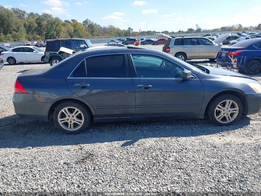 2007 Honda Accord 2.4 Ex VIN: 1HGCM568X7A188236 Lot: 43636856