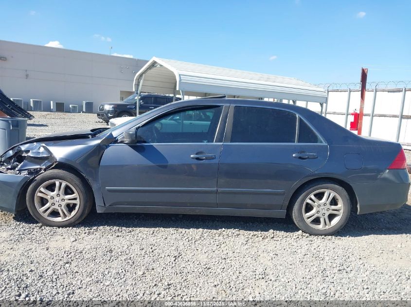 2007 Honda Accord 2.4 Ex VIN: 1HGCM568X7A188236 Lot: 43636856
