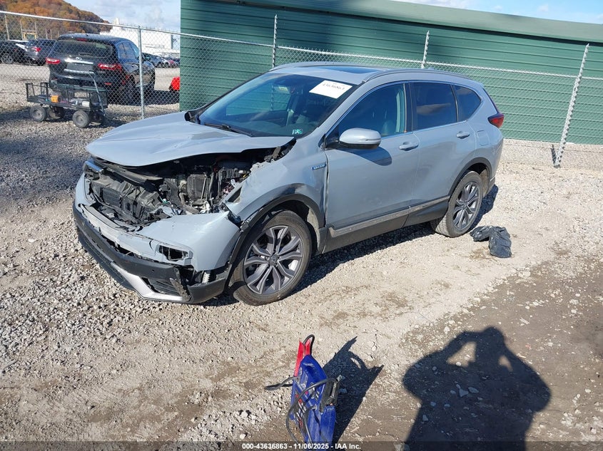 2022 HONDA CR-V HYBRID TOURING 5J6RT6H99NL039321