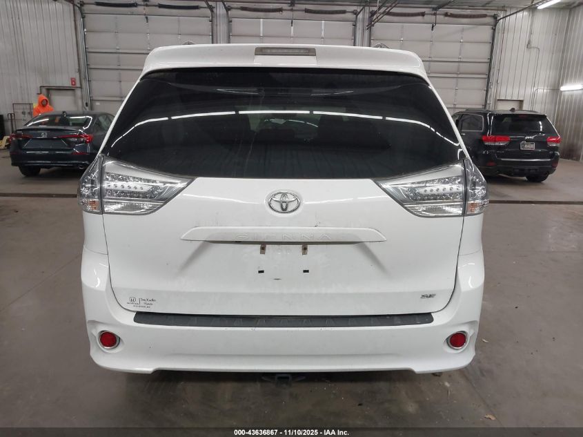 2015 Toyota Sienna Sport VIN: 5TDXK3DC2FS618019 Lot: 43636867