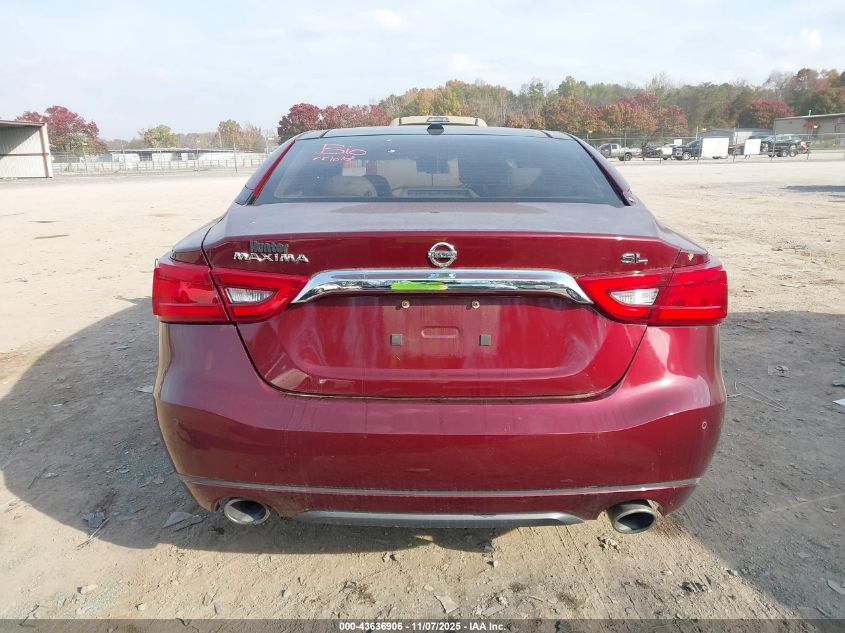 2017 Nissan Maxima 3.5 Sl VIN: 1N4AA6AP1HC392924 Lot: 43636906