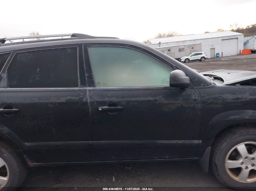 2007 Hyundai Tucson Gls VIN: KM8JM12B97U649811 Lot: 43636919