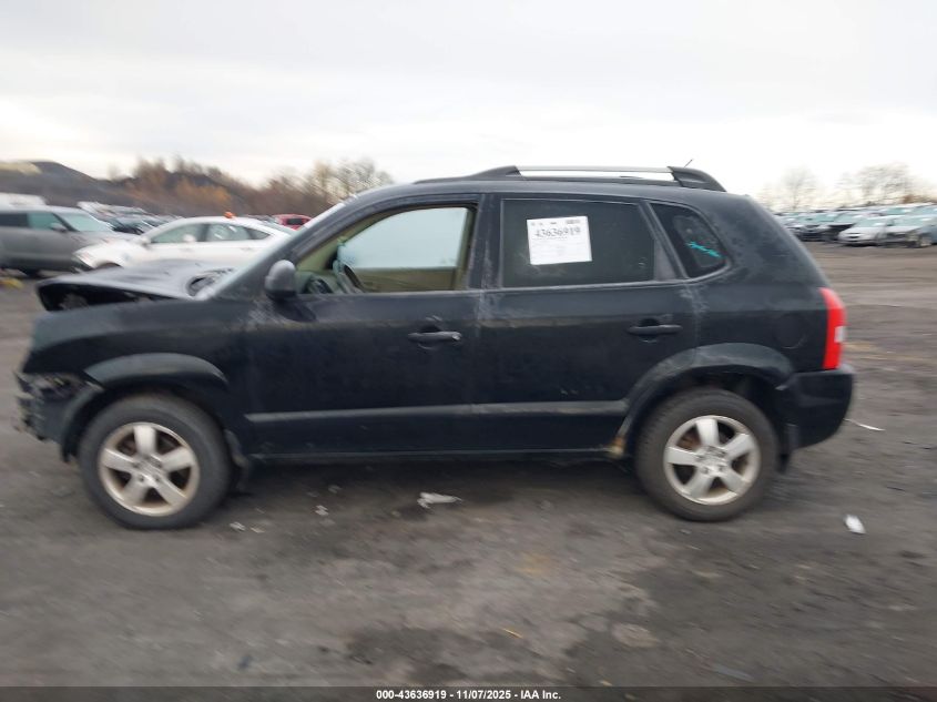 2007 Hyundai Tucson Gls VIN: KM8JM12B97U649811 Lot: 43636919
