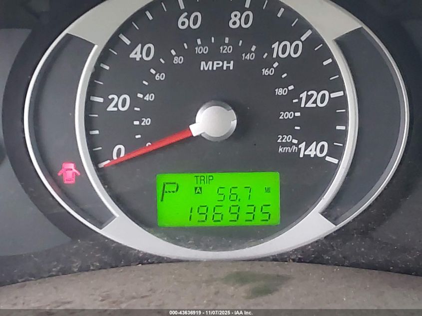 2007 Hyundai Tucson Gls VIN: KM8JM12B97U649811 Lot: 43636919