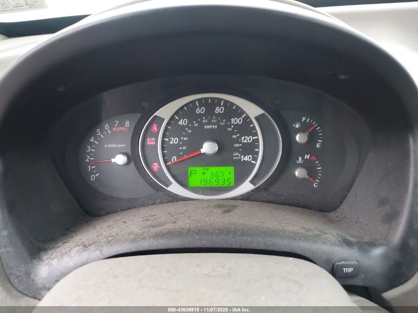 2007 Hyundai Tucson Gls VIN: KM8JM12B97U649811 Lot: 43636919