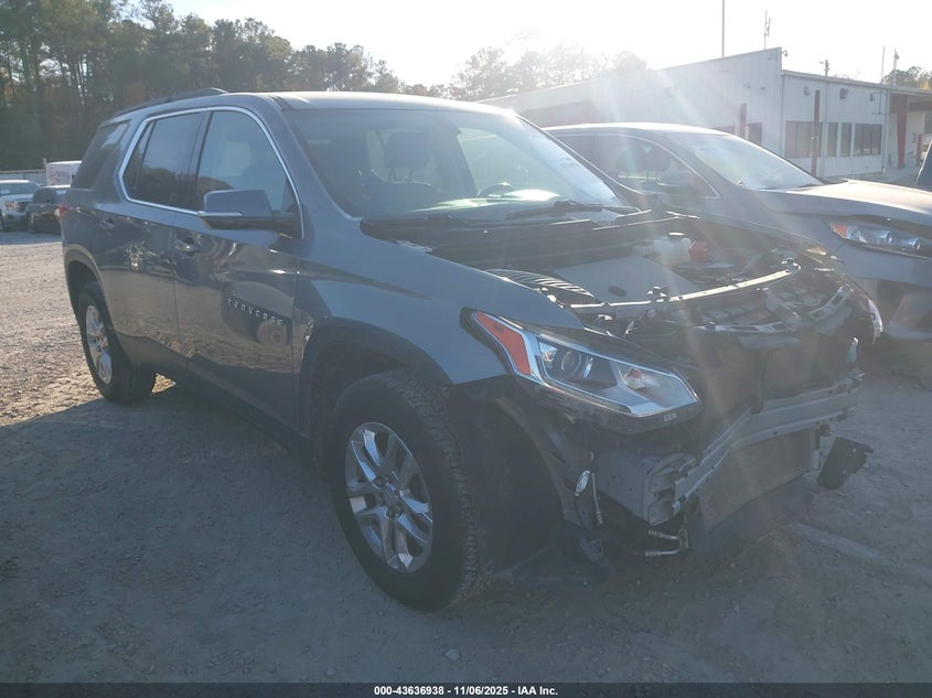 2020 CHEVROLET TRAVERSE FWD LT LEATHER - 1GNERHKW7LJ197184