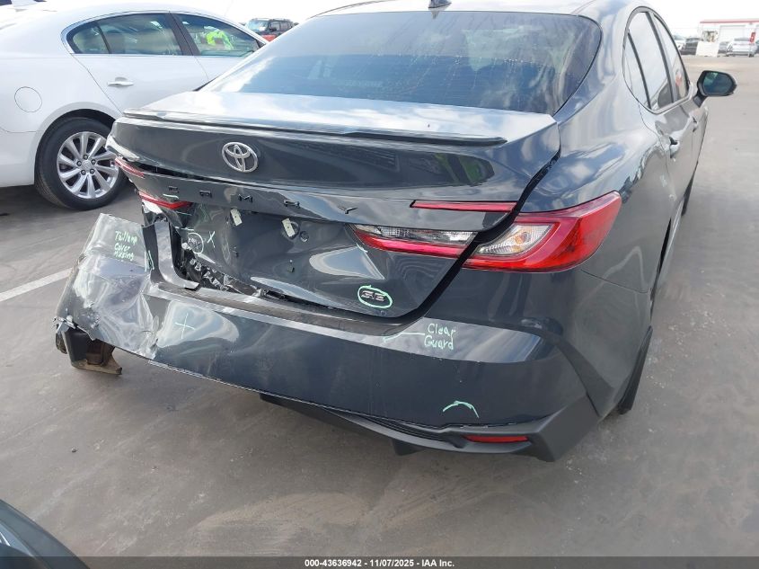 2026 TOYOTA CAMRY SE 4T1DAACK1TU658355