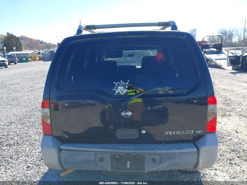 2000 Nissan Xterra Se/Xe VIN: 5N1ED28T2YC527662 Lot: 43636983