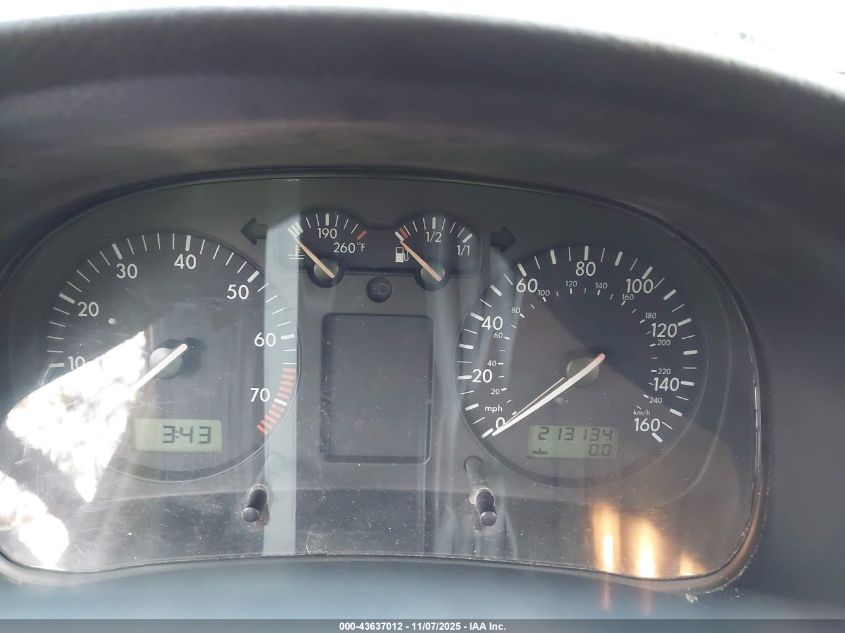 2004 Volkswagen Gti 1.8T VIN: 9BWDE61J844010213 Lot: 43637012