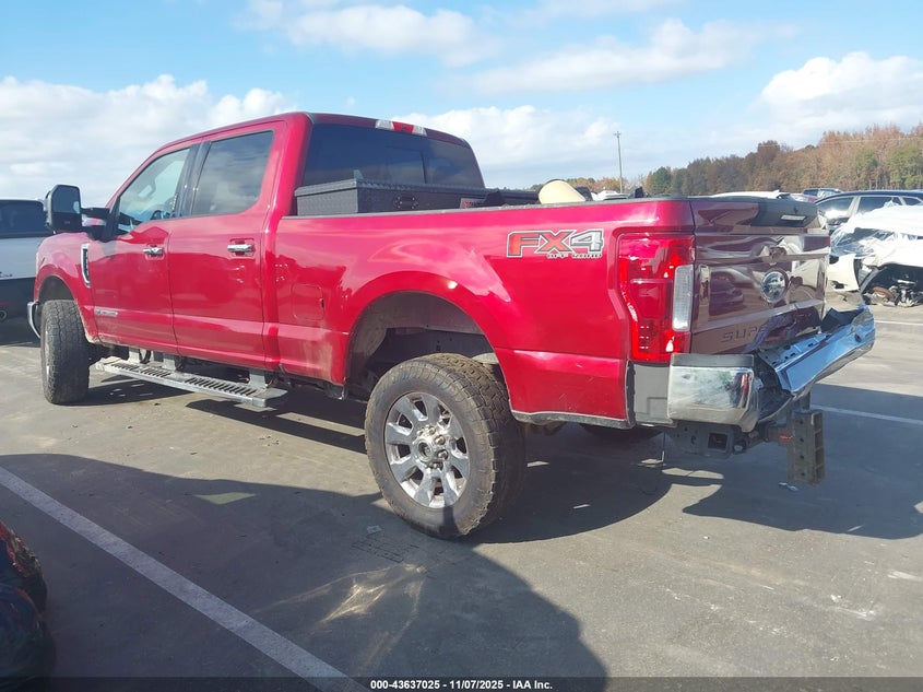 2017 FORD F-250 LARIAT 1FT7W2BT4HED14863