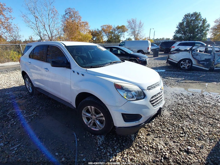 2016 CHEVROLET EQUINOX LS - 2GNALBEK9G1148154