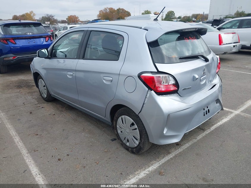 ML32AUHJ8RH027393 2024 MITSUBISHI MIRAGE photo no. 3