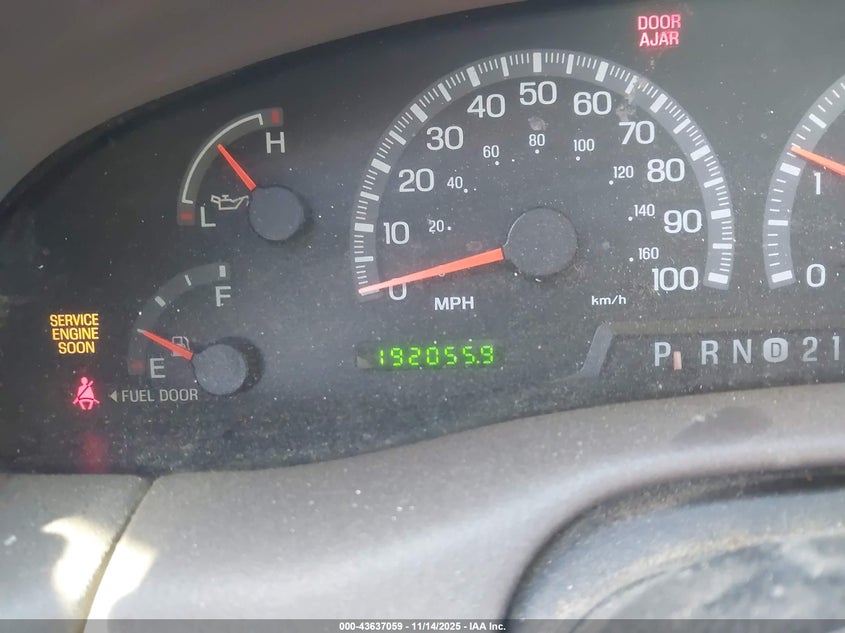 1999 Ford F-150 VIN: 1FTZF1727XNB21690 Lot: 43637059