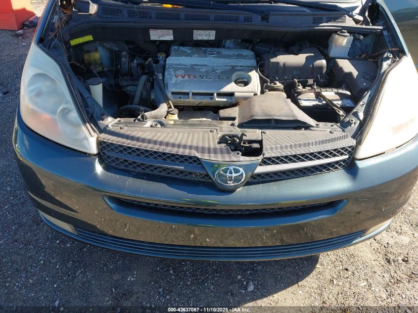 2004 Toyota Sienna Xle VIN: 5TDZA22CX4S115411 Lot: 43637067